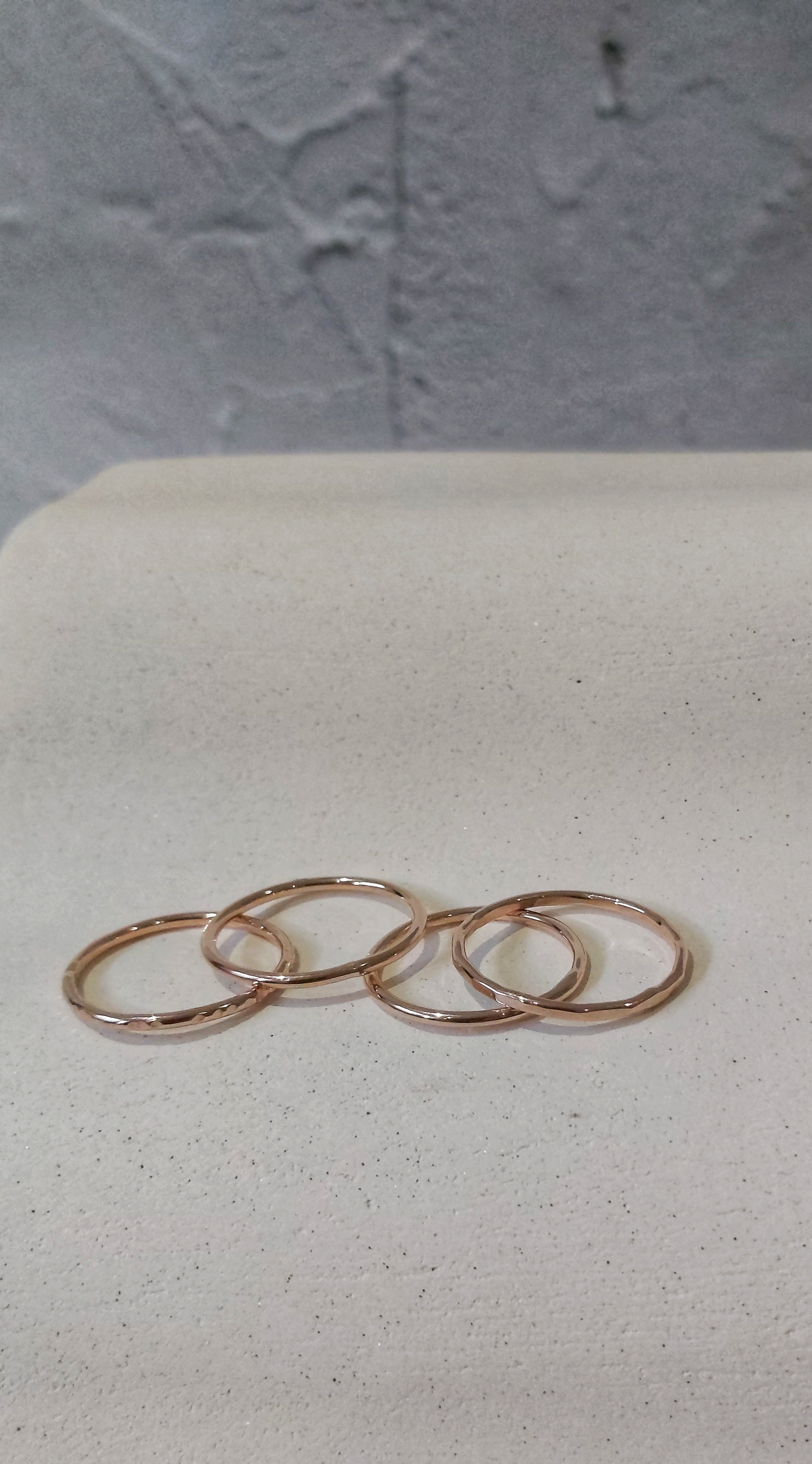 Garnet Solo Stacking Ring in 9ct Gold 002-01270 – Jarrett Fine Jewellery